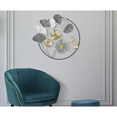 PANEL ŻELAZNY CAMPUR OKRĄGŁY 78,5X5X74 cm